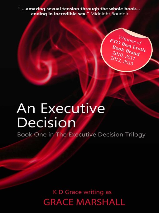 Title details for An Executive Decision by Grace Marshall - Available